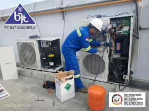 Perawatan mesin outdoor cold storage by BJT